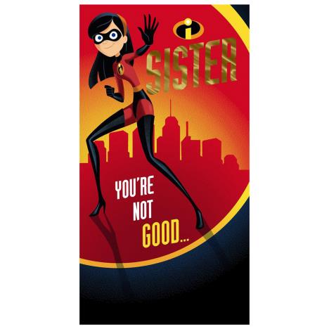 Sister Incredibles Birthday Card £1.85